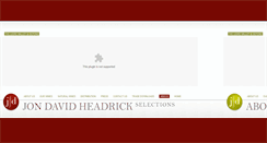 Desktop Screenshot of jondavidwine.com